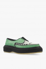 Adieu Paris GREEN ‘Type 101’ suede shoes