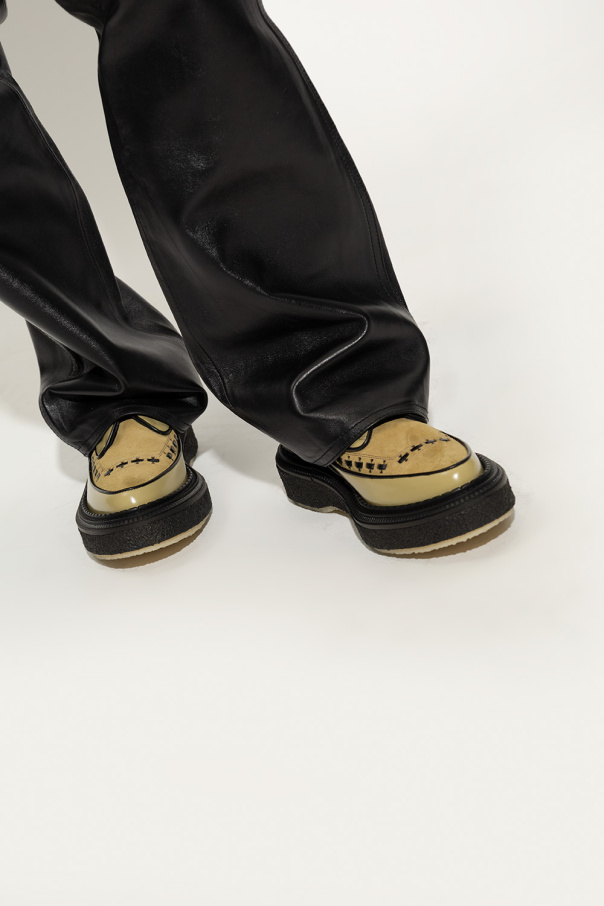 Adieu Paris ‘Type 101’ leather Snow shoes