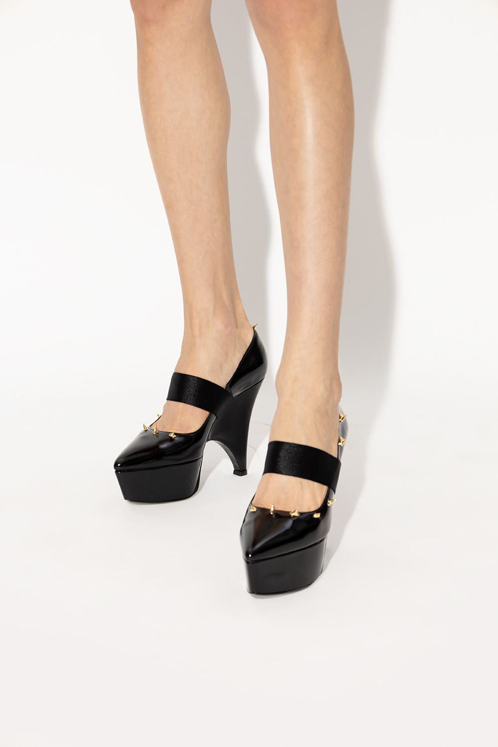 Undercover Pumps with decorative heels