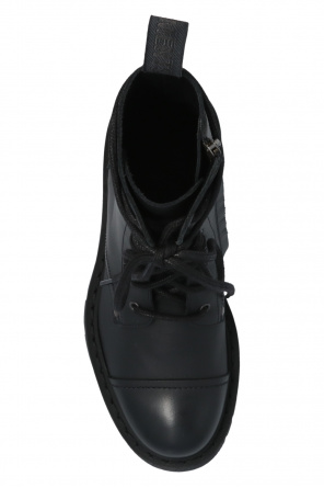 VETEMENTS Leather shoes die with logo