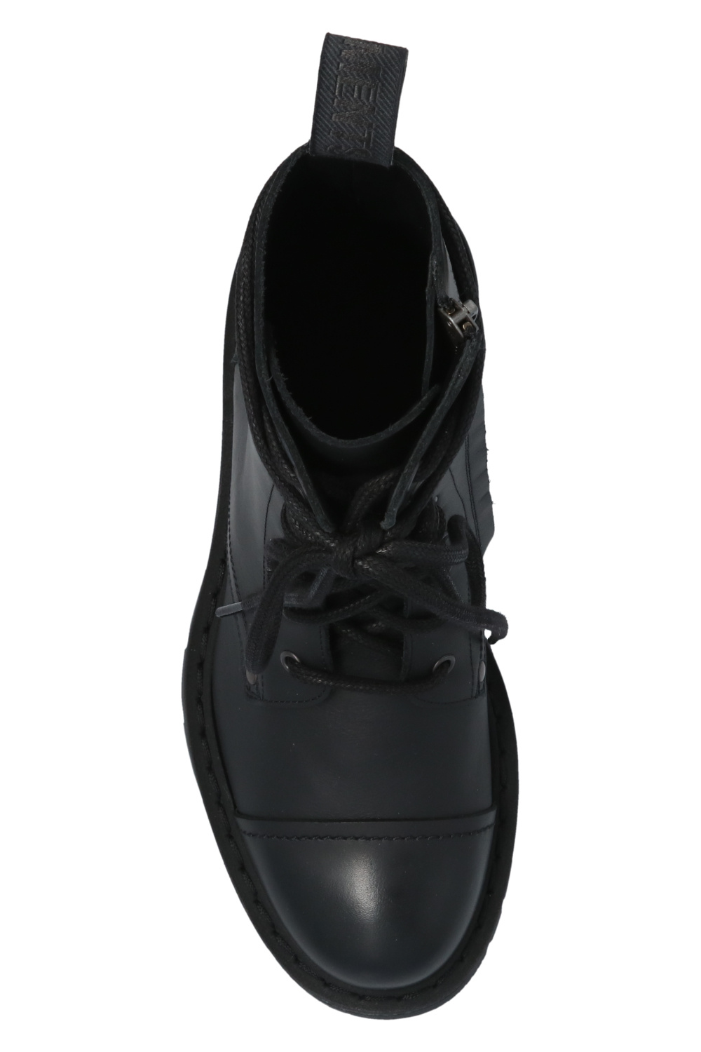 VETEMENTS Leather shoes elasticated with logo