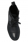 VETEMENTS Leather burch shoes with logo