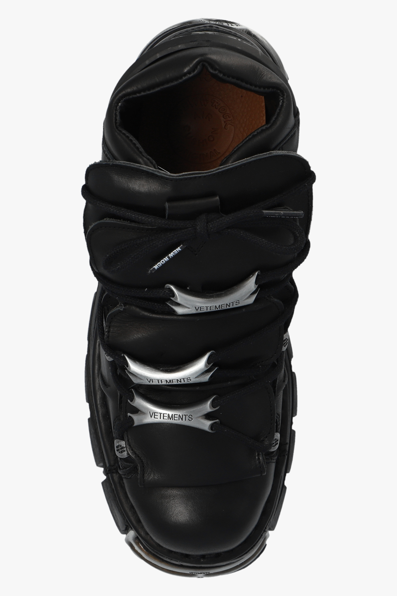 VETEMENTS VETEMENTS mens adidas samba athletic shoes sz 7 m used black