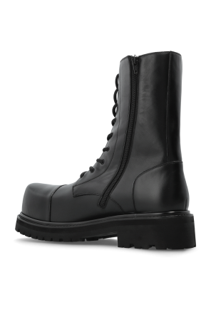 VETEMENTS Lederstiefeletten