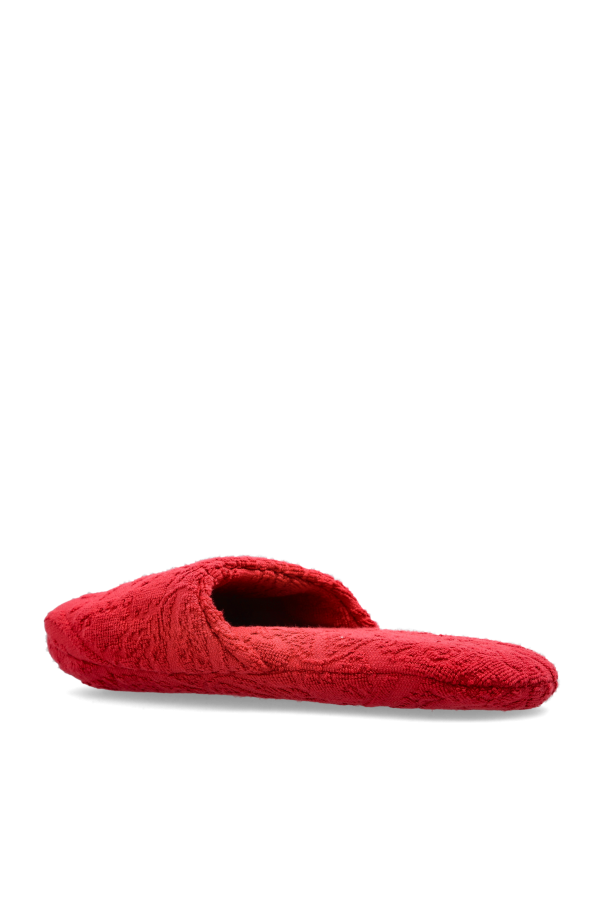 Etro Home Terry cotton slippers
