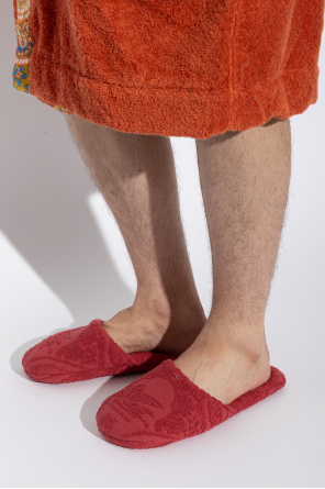 Etro Home Terry cotton slippers