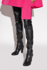 Stuart Weitzman BLACK ‘Ultra Highland’ heeled boots