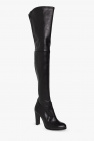 Stuart Weitzman BLACK ‘Ultra Highland’ heeled boots