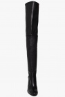 Stuart Weitzman BLACK ‘Ultra Highland’ heeled boots