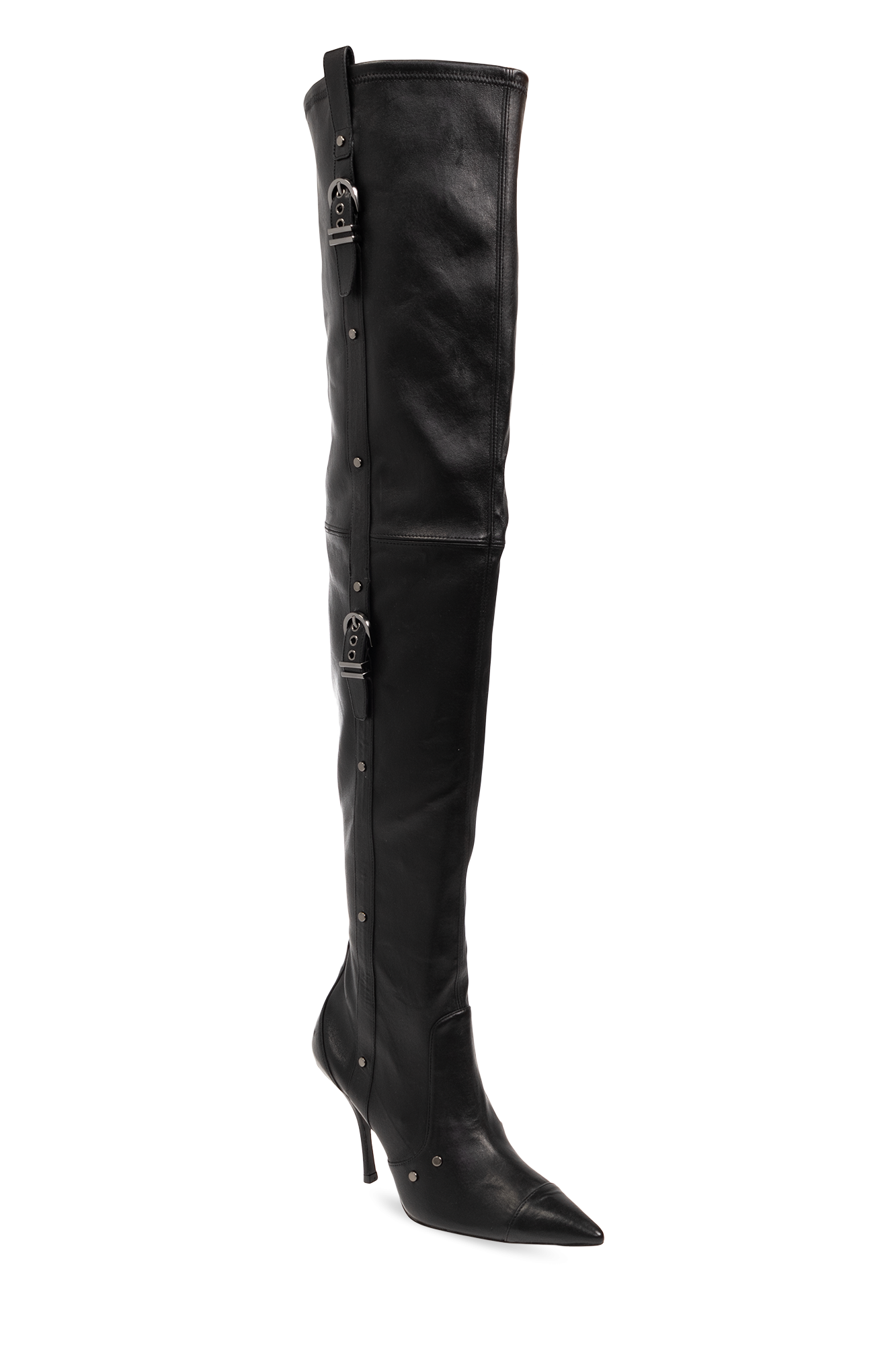 Stuart Weitzman ‘Ultrastuart’ leather heeled boots
