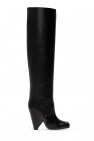 Balmain BLACK Heeled knee-high boots