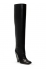 Balmain BLACK Heeled knee-high boots