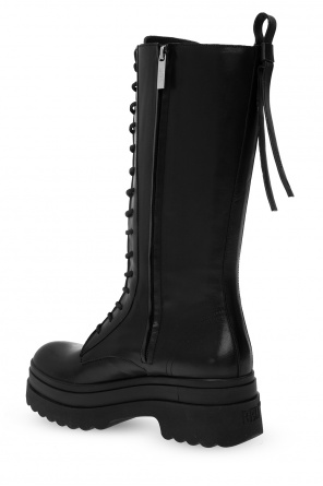 TRACKSTUD HIGH LEATHER BOOT