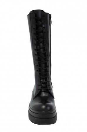 Red Valentino Leather knee-high boots