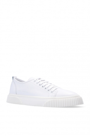 Sfera Calf Sneakers In White Leather Leather sneakers