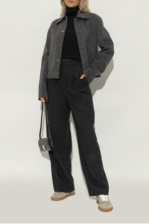 Ami Alexandre Mattiussi Suede sports shoes