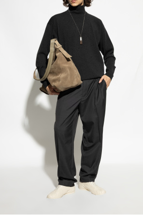 Ami Alexandre Mattiussi Leather sports shoes