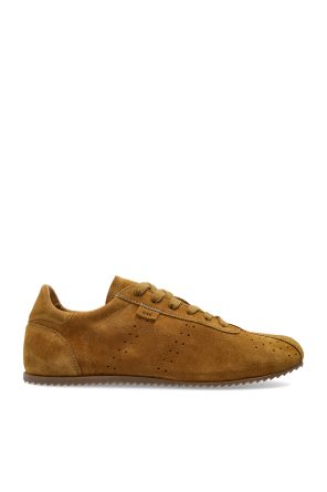 Leather sports shoes