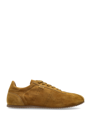 Leather sports shoes