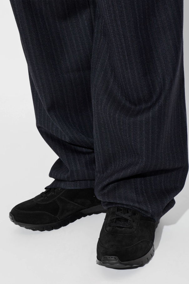 Kiton Zamszowe buty sportowe