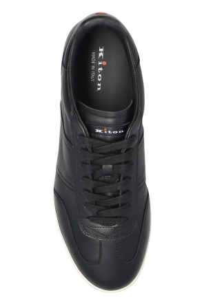 Kiton Skórzane buty sportowe