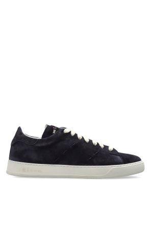Suede sports shoes