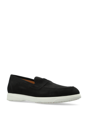 Kiton Zamszowe buty typu `loafers`