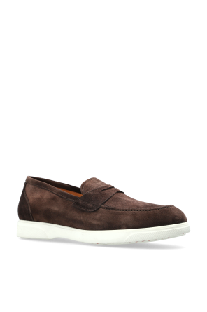 Kiton Zamszowe buty typu `loafers`