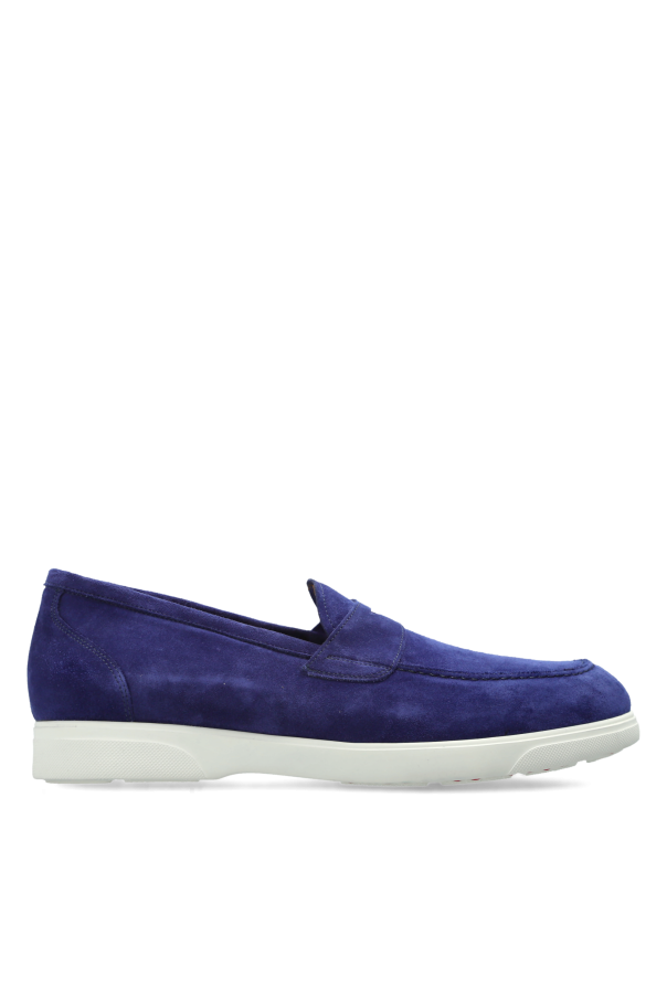 Suede shoes od Kiton