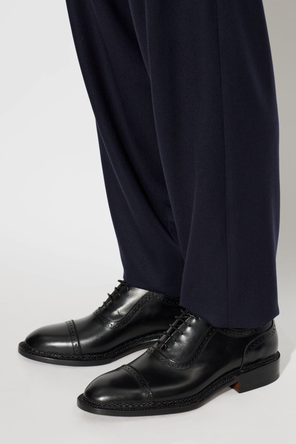 Kiton Skórzane buty