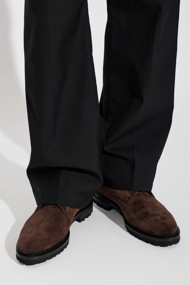 Kiton Suede ankle boots