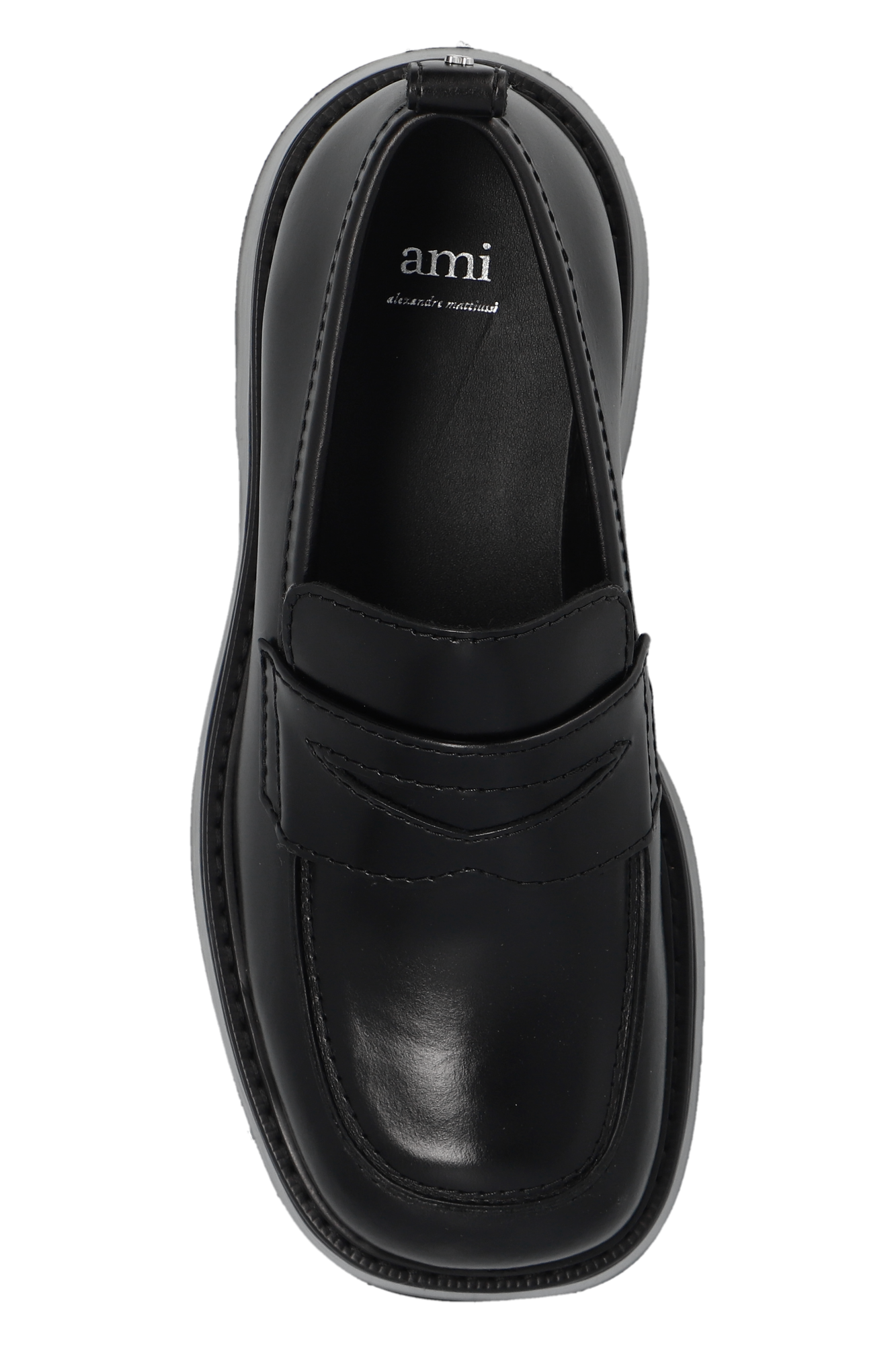 Ami Alexandre Mattiussi Leather loafers