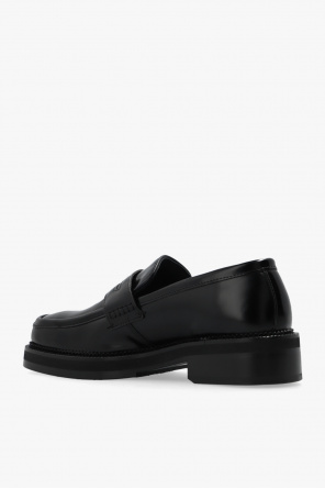 TEEN Sneakers mit Stern-Patch Weiß Leather loafers