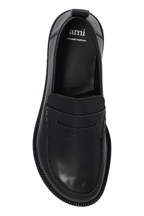 Ami Alexandre Mattiussi Leather Loafers