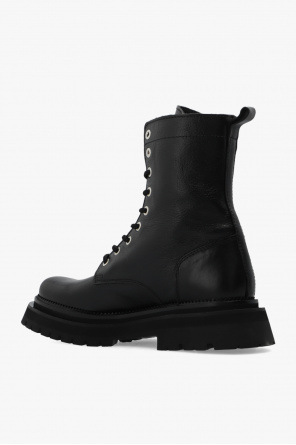 Ami Alexandre Mattiussi Leather boots