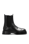 Ami Alexandre Mattiussi Leather Chelsea boots
