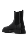 Ami Alexandre Mattiussi Leather Chelsea boots