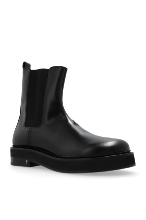 Ami Alexandre Mattiussi Leather Chelsea boots