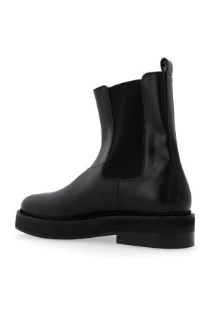 Ami Alexandre Mattiussi Leather Chelsea boots