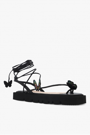 Sophia Webster ‘Vanessa’ sandals with ankle ties