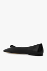Jimmy Choo BLACK ‘Veda’ leather ballet flats