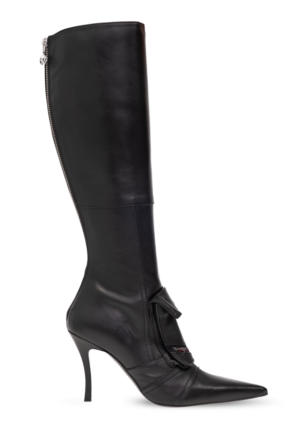 Diesel ‘D-VENUS HBT’ heeled boots