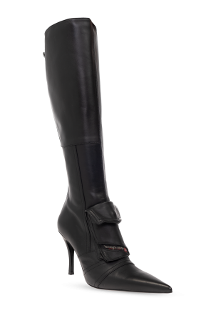 Diesel ‘D-VENUS HBT’ heeled boots