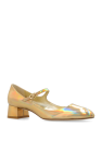 Stuart Weitzman GOLD ‘Vivienne’ pumps