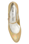 Stuart Weitzman GOLD ‘Vivienne’ pumps