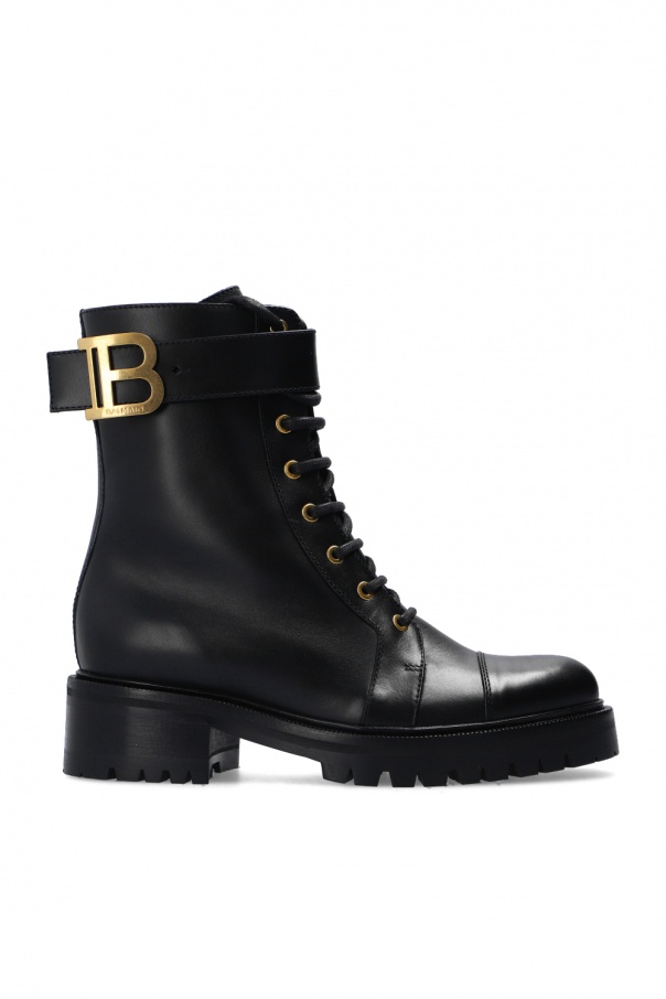 Balmain Ankle boots with logo