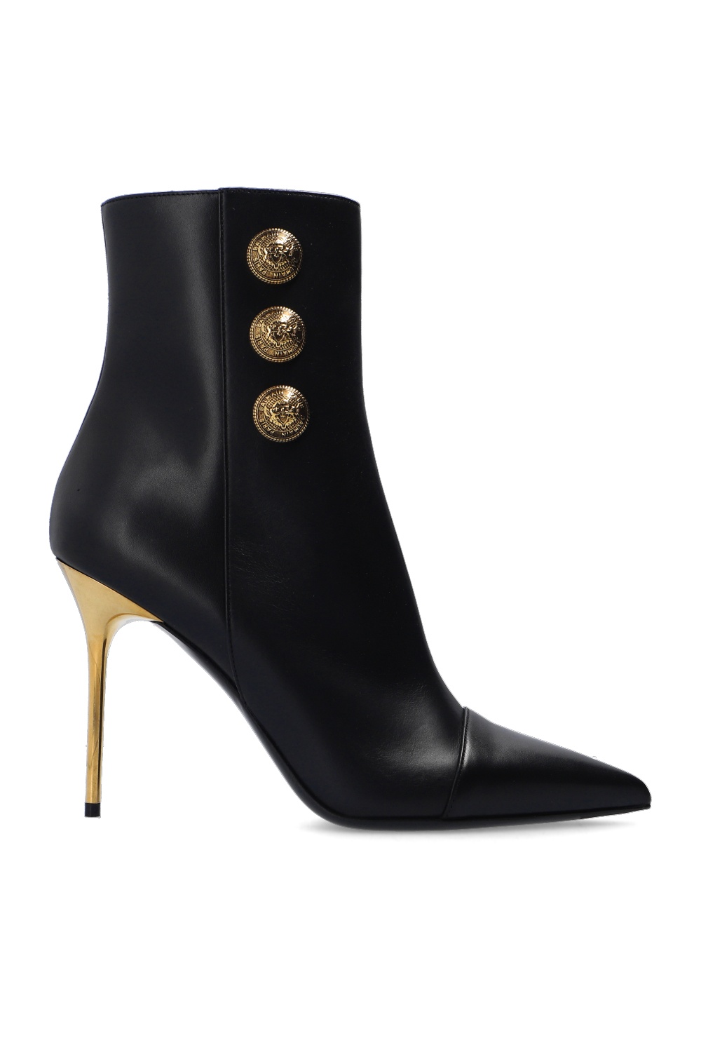 balmain b heel boots