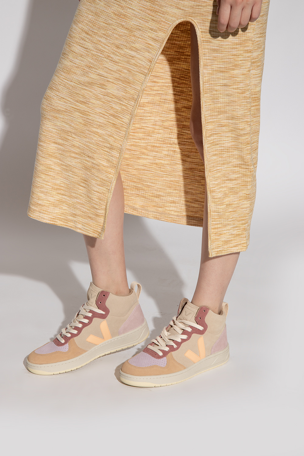 Veja ‘V-15’ high-top sneakers