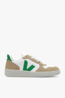 Veja V-10 Leather Women S Extra White Black Low Casual