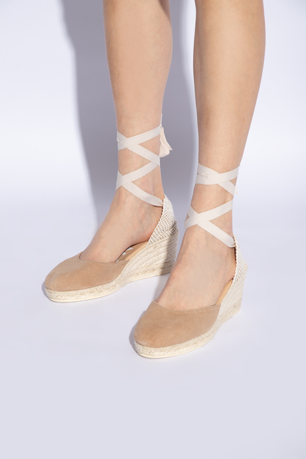 Manebí Suede wedge shoes
